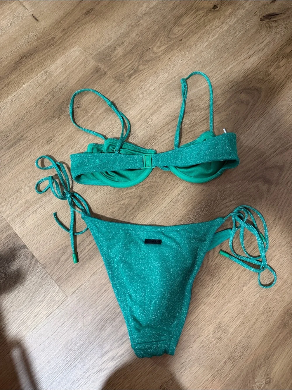 Size xxs triangl swimwear Mala Jaded Sparkle Bikini